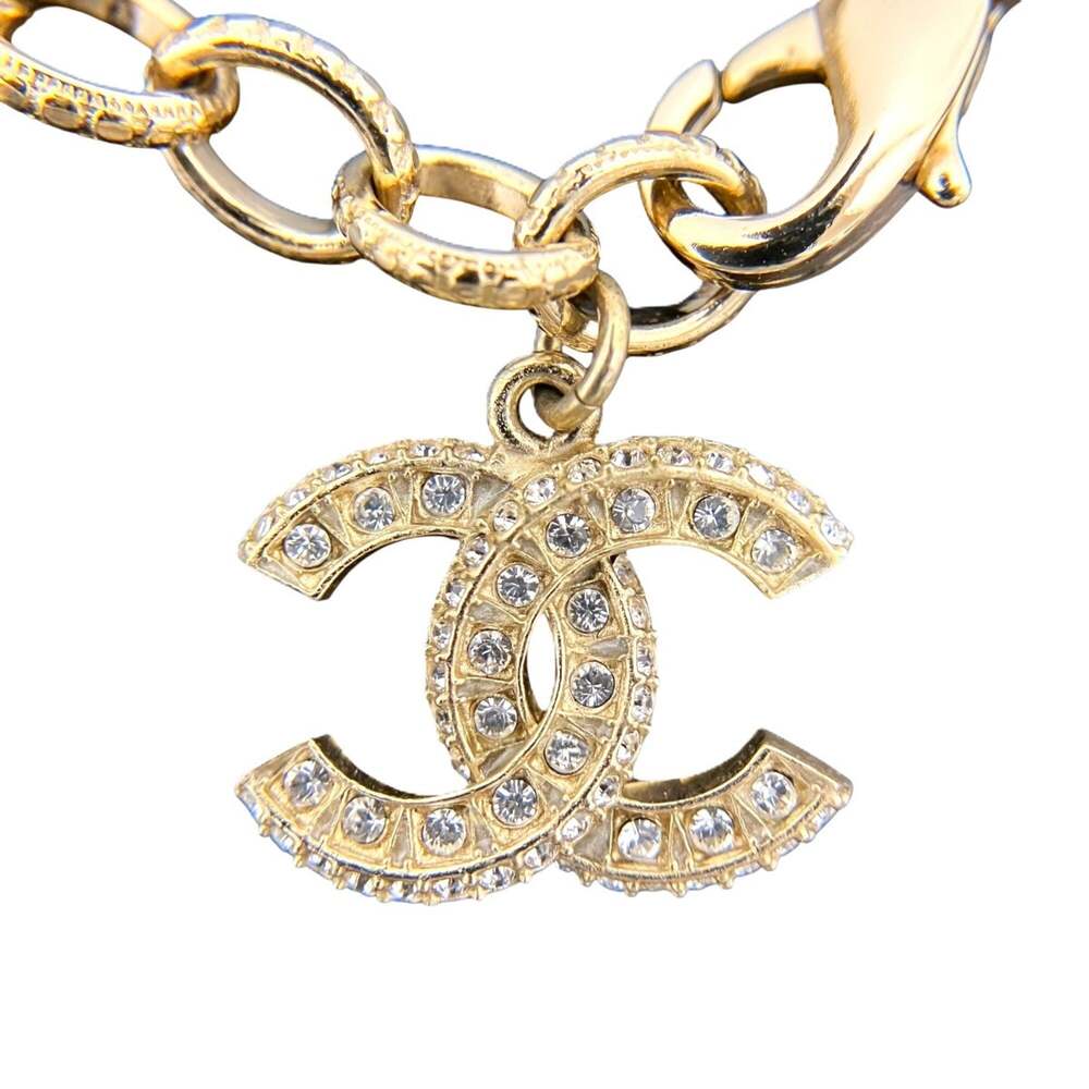 Chanel Cc Logo Bracelet Metal #266334C10B